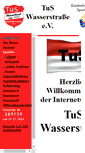 Mobile Screenshot of old.tus-wasserstrasse.de